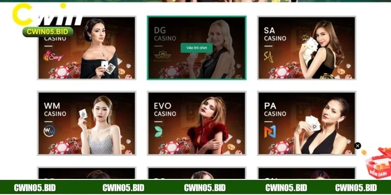 Khám phá đối tác hàng đầu tạo nên đẳng cấp Live Casino