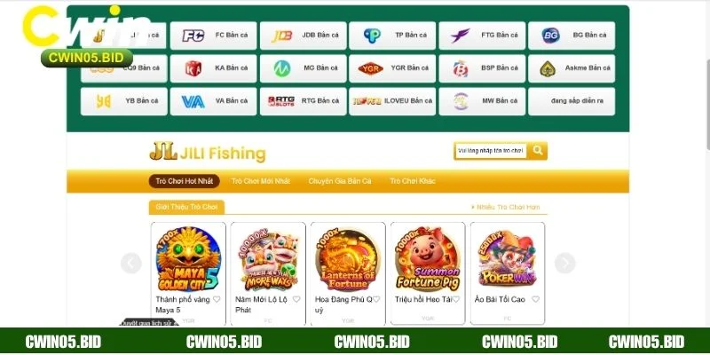 Khám phá đối tác tạo nên chất lượng đỉnh cao của sảnh bắn cá CWIN