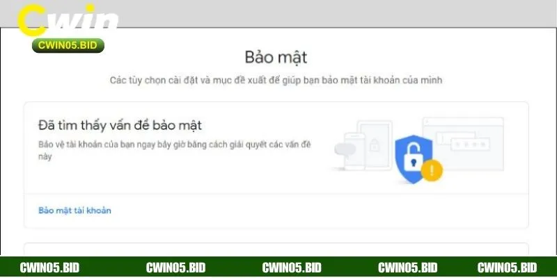 Lưu ý để tránh lỗi truy cập tài khoản cá nhân tại CWIN